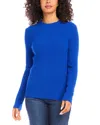 Shop Karen Kane Crewneck Sweater In Royal Blue