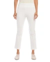 Karen Kane Cropped Seam Front Pants In Off White