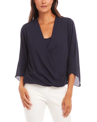 KAREN KANE CROSSOVER TOP
