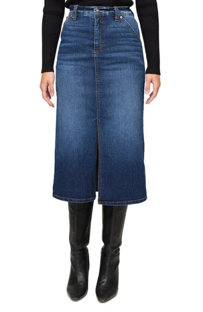 Karen Kane Denim Midi Skirt