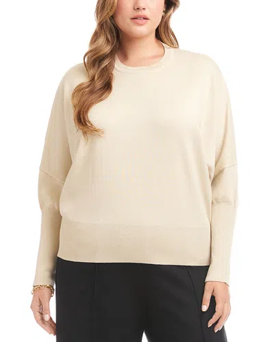 Karen Kane Dolman Sleeve Sweater In Brown