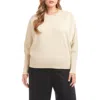 Karen Kane Dolman Sleeve Sweater In Neutral