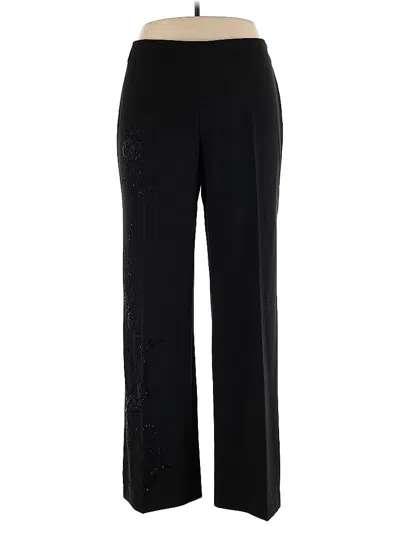Pre-owned Karen Kane Dress Pants In Black