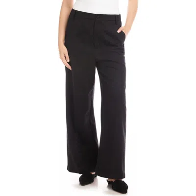Karen Kane Embelished Wide Leg Pants In Black