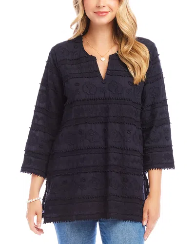 KAREN KANE EMBROIDERED TUNIC