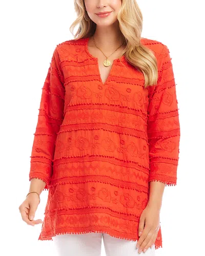 KAREN KANE EMBROIDERED TUNIC