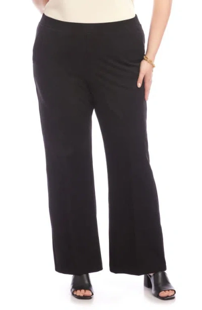 Karen Kane Emily Straight Leg Pants In Black