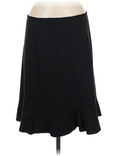 Pre-owned Karen Kane Formal Skirt In Black