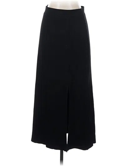 Pre-owned Karen Kane Formal Skirt In Black