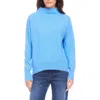 Karen Kane Plus Size Mock Neck Sweater In Sea In Sea