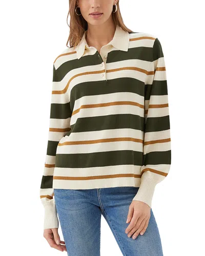 Karen Kane Game Day Stripe Sweater In Multi