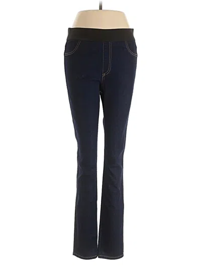 Pre-owned Karen Kane Jeggings In Blue
