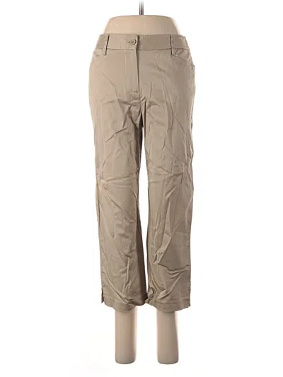 Pre-owned Karen Kane Khaki Pant In Tan