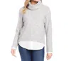 Karen Kane Layered Turtleneck Sweater