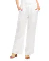 Karen Kane Patch Pocket Wide Leg Linen Pants