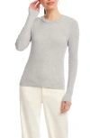 Karen Kane Long Sleeve Rib Top In Gray
