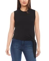 Karen Kane Side Tie Tank In Black