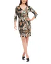 Karen Kane Abstract Print Jersey Sheath Dress In Print