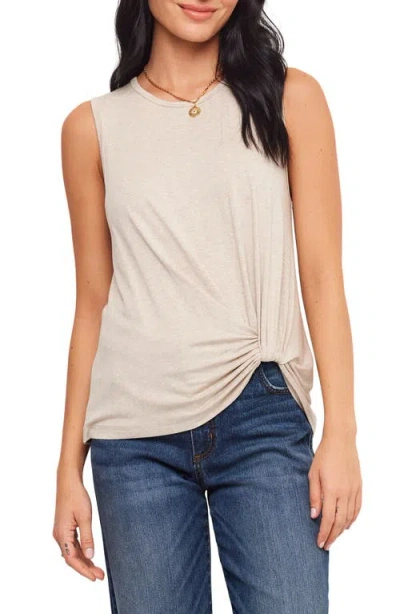 Karen Kane Pick Up Jersey Tank In Brown