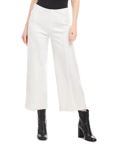 KAREN KANE PINTUCKED WIDE LEG PANTS