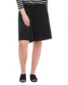 Karen Kane Plus Size A Line Shorts In Black