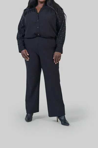 Karen Kane Presley Pants - Plus In Black
