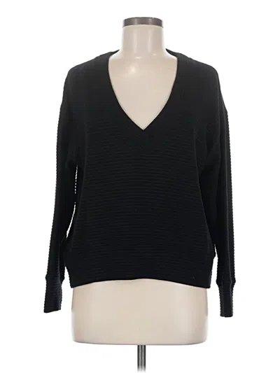 Pre-owned Karen Kane Pullover Sweater In Black