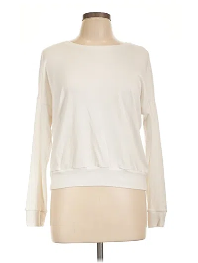 Pre-owned Karen Kane Pullover Sweater In Ivory