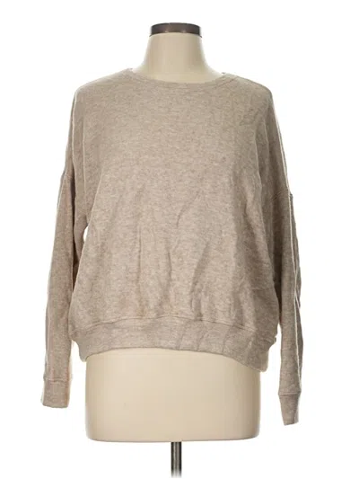 Pre-owned Karen Kane Pullover Sweater In Tan