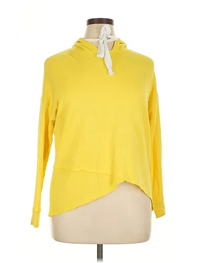 Pre-owned Karen Kane Pullover Sweater In Yellow