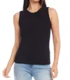 Karen Kane Rib Tank In Black