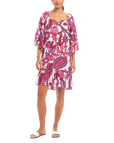 KAREN KANE RUFFLE HEM DRESS
