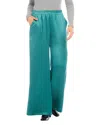 Karen Kane Satin Wide Leg Pants In Glass
