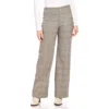 Karen Kane Womens Plaid High Waist Cropped Pants In Plaid