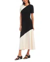Karen Kane Colorblock Jersey Midi Dress