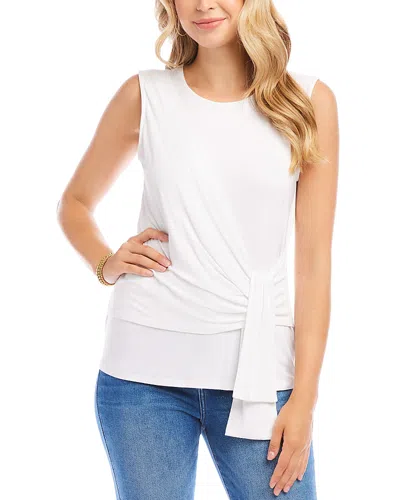 KAREN KANE SIDE DRAPED TOP