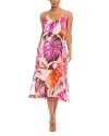 Karen Kane Floral Print Midi Sundress In Print