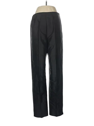Pre-owned Karen Kane Silk Pants In Black