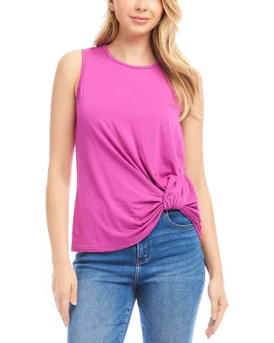 Karen Kane Sleeveless Pick Up Top