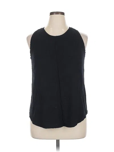 Pre-owned Karen Kane Sleeveless T-shirt In Black