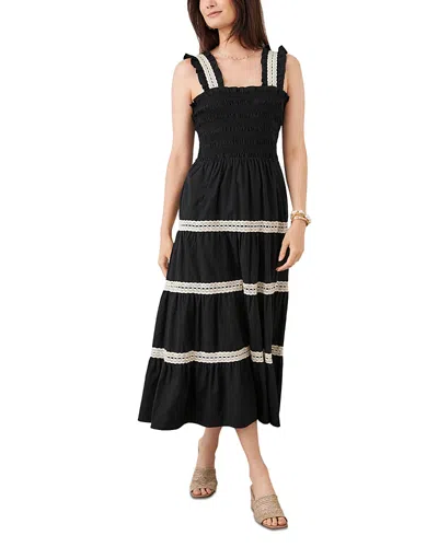 Karen Kane Sleeveless Tiered Midi Dress In Multi