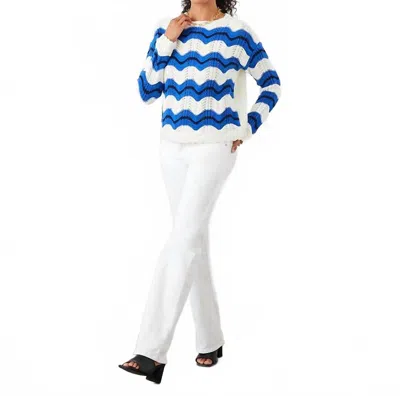 Karen Kane Slim Wide Leg Jeans In White