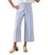 Karen Kane Stripe Crop Wide Leg Pants In Multi