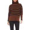 KAREN KANE KAREN KANE STRIPE TURTLENECK SWEATER