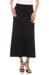 Karen Kane Sweater Midi Skirt In Black