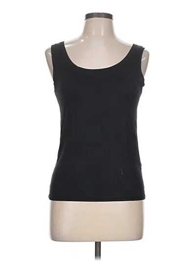 Pre-owned Karen Kane Tank Top Black Strapless Neckline Tops