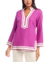 Karen Kane The St. Tropez Linen Blend Tunic