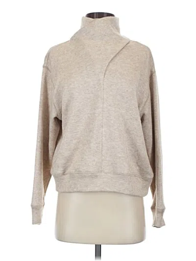 Pre-owned Karen Kane Turtleneck Sweater In Tan