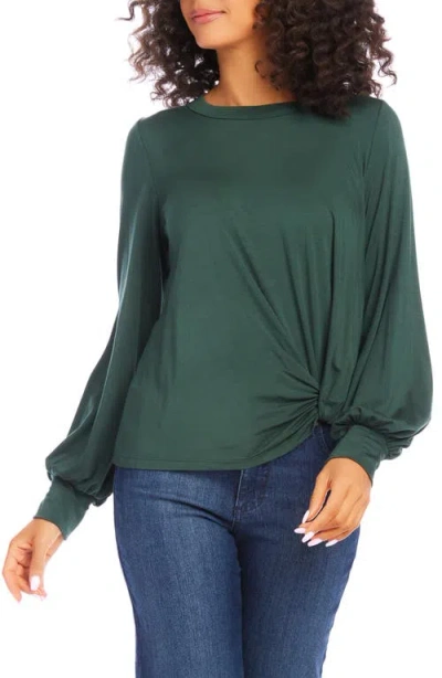 KAREN KANE KAREN KANE TWIST HEM LONG SLEEVE TOP