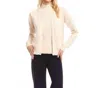 Karen Kane V-neck Cardigan Sweater In Ecru In Neutral